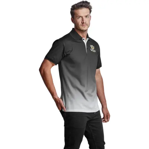 Mens Dakota Golf Shirt Model